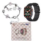 Relogio Smartwatch Series 9 Mini AMOLED 5 Pulseira 41mm GPS NFC Mult-Funções Facebbok Instagram Relogio Smartwatch Series 9 Mini AMOLED 5 Pulseira 41mm GPS NFC Mult-Funções Facebbok Instagram