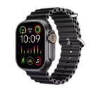 Relogio Smartwatch Ultra 3 Recebe Notificaçoes Faz Ligaçao Gps Nfc 2 pulseiras