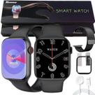 Relógio Smartwatch W29s Kit C/Pulseira e Pelicula Extra Original Android iOS Microwear Gps Nfc Nf