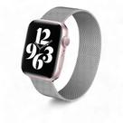 Relógio Smartwatch W34s Rosê Gold Com Pulseira De Aço Removível Monitor Cardiaco Cor:prata