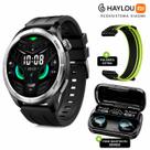 Relogio Smartwatch Xiaomi, Haylou Solar Neo Amoled PRETO A Prova Dagua Sicroniza Com Strava, Pulseira Extra e Fonebrinde Relogio Smartwatch Xiaomi, Haylou Solar Neo Amoled PRETO A Prova Dagua Sicroniza Com Strava, Pulseira Extra e Fonebrinde