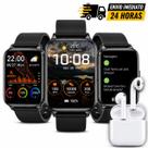 Relógio Smartwatch Xiaomi Haylou Watch 2 Pro Bluetooth 5.3 Tela De 1,85 HD Original e Fone Bluetooth I12 Sem fio