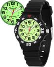 Relógio SOCICO Kids Analog Waterproof Time Teaching com luz