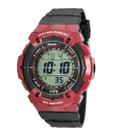 Relógio Speedo 81203g0evnp2 Vermelho E Preto Digital 81203