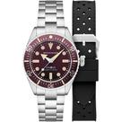 Relógio SPINNAKER Spence 300 Automatic Burgundy SP-5097-99