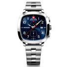 Relógio Suíço Wenger Vintage Sportchrono Azul 01.1933.111