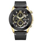 Relógio SWISH Masculino Pvd Revestido Minuto Data Automática