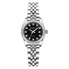 Relógio Szaikyri Classic para mulheres com pulseira de aço inoxidável