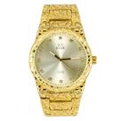 Relógio Techno Pave Nugget 45 mm para homens com mostrador com detalhes em diamante