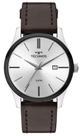 Relógio Technos 2115MPP1K Pulseira de Couro Marrom Relógio Technos 2115MPP1K Pulseira de Couro Marrom