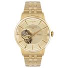 Relógio Technos Automático Masculino Open Heart Dourado G3265AU/1X Relógio Technos Automático Masculino Open Heart Dourado G3265AU/1X