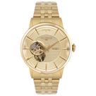 Relógio Technos Automático Masculino Open Heart Dourado - G3265AU/1X