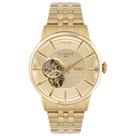 Relógio Technos Automático Masculino Open Heart Dourado - G3265AU/1X Relógio Technos Automático Masculino Open Heart Dourado - G3265AU/1X