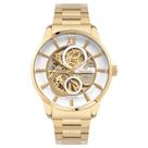 Relógio Technos Automatico Masculino Skeleton Dourado - G3265AQ/1K