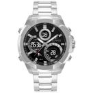 Relógio Technos Digitech W23721AAC/1P Prata Masculino
