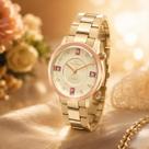 Relógio Technos Feminino Analógico Rocks Dourado 2039CT/1D