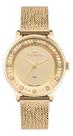 Relógio Technos Feminino Brilho Dourado 2035mzc1d Pulseira de Malha Mesh Original com 12 Meses de Garantia e Nota Fiscal