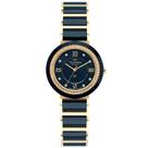 Relógio TECHNOS feminino Ceramic Saphire dourado 2036MRP/1A