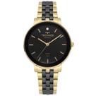 Relógio Technos Feminino Ceramic saphire Preto 2035mzl 1p Correia Bicolor