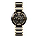 Relógio Technos Feminino Ceramic Sapphire Dourado - 6P29AMJ/1P