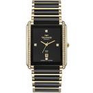 Relógio TECHNOS feminino cerâmica preto dourado GN10AY/9P