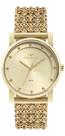 Relógio Technos Feminino Crystal Elegance Pulseira Bracelete Dourado- 2035MYM/1D