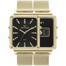 Relógio Technos Feminino Curvas Dourado Ref - 9T33AJ/1P Relógio Technos Feminino Curvas Dourado Ref - 9T33AJ/1P