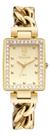 Relógio Technos Feminino Dourado Correntaria Retangular