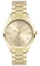 Relogio Technos feminino dourado médio com cristais 2036MQS/1X Relogio Technos feminino dourado médio com cristais 2036MQS/1X