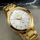 Relógio Technos Feminino Dourado Ou Prata Aço Inox Elegance Boutique Analógico Clássico Prova Dágua Presente Original