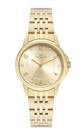 Relogio Technos feminino pequeno dourado social aço inox prova dagua 2035MXC/1X