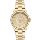 Relógio Technos Feminino St.moritz Dourado com Cristais 2035MYV/1X