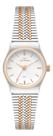 Relógio Technos Feminino Style Bicolor Rose Mini 2035ndi/1k Prateado Ouro Rose Rosa