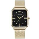 Relógio Technos Feminino Style Fashion Dourado Original Novo 2039CQ/1P Relógio Technos Feminino Style Fashion Dourado Original Novo 2039CQ/1P