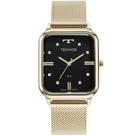 Relógio Technos Feminino Style Fashion Dourado Original Novo 2039CQ/1P Relógio Technos Feminino Style Fashion Dourado Original Novo 2039CQ/1P