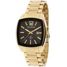 Relógio Technos Golf Dourado Caixa Grande 42mm 2115koi 4p Relógio Technos Golf Dourado Caixa Grande 42mm 2115koi 4p