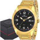 Relógio Technos Masculino Analógico Dourado 1 Ano Garantia Relógio Technos Masculino Analógico Dourado 1 Ano Garantia