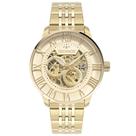 Relógio TECHNOS masculino automático dourado G3265AR/1D