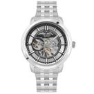 Relógio TECHNOS masculino automático prata G3265AG/1K