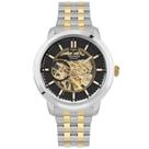 Relógio Technos Masculino Automático Skeleton Bicolor G3265BG/1P