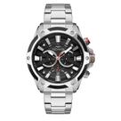 Relógio TECHNOS masculino cronógrafo carbon prata JS25BCC/1P