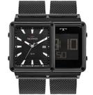 Relógio Technos Masculino Curvas Digiana Preto 1S13CX/1P Relógio Technos Masculino Curvas Digiana Preto 1S13CX/1P