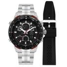 Relógio Technos Masculino Digitech Prata - BJ4130AD/T1P