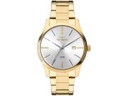 Relogio Technos Masculino Dourado clássico Social minimalista 2115MPN/4K