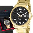 Relógio Technos Masculino Dourado Original Garantia de 1 Ano