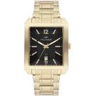 Relógio technos masculino dourado quadrado 2115kobs/1p