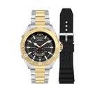 Relógio Technos Masculino Ref: Wt2050al/t1p Skydiver Anadigi Bicolor