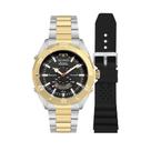 Relógio Technos Masculino Ref: Wt2050al/t1p Skydiver Anadigi Bicolor