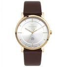 Relógio TECHNOS masculino slim analógico quartz GL32AZ/0K