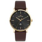 Relógio Technos Masculino Slim Dourado - GL32AZ/0P